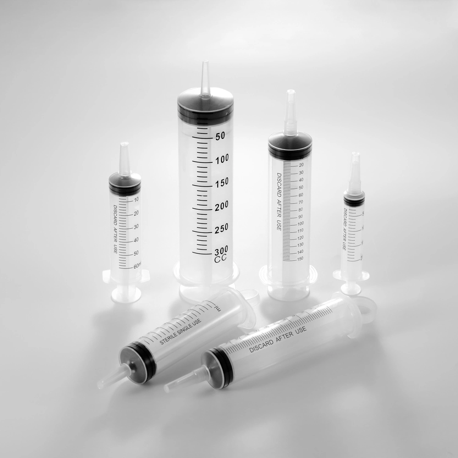 Disposable Sterile Syringe with Catheter Tips Feeding Syringe Irrigation Syringe