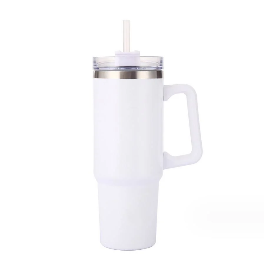 30oz 40oz Auto-Tumblers Doppelwand isoliert Reisen Auto Becher Pulverbeschichteter Becher Mit Bierkaffee