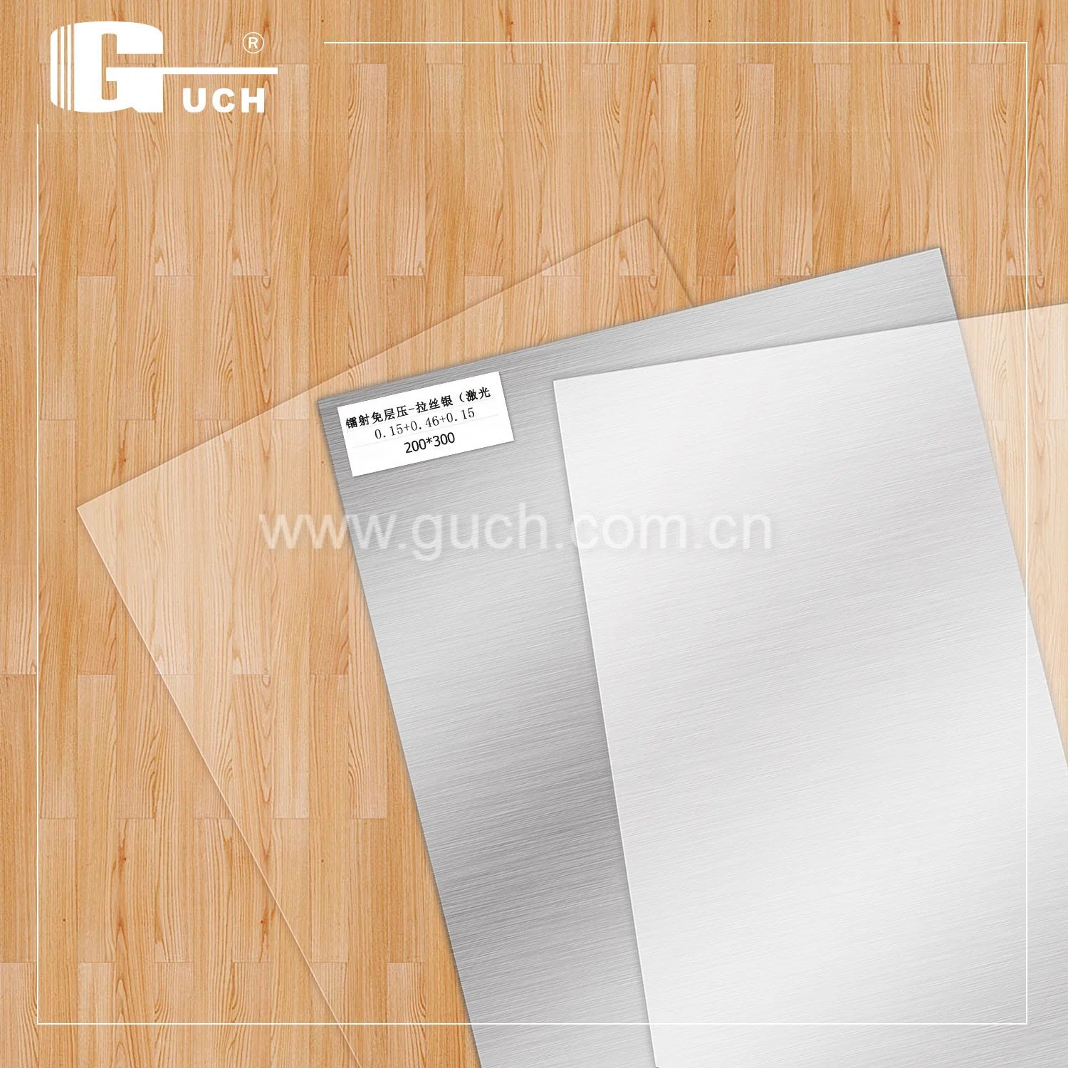 Golden/Silver/White PVC Printing Inkjet Sheet for Making Cards