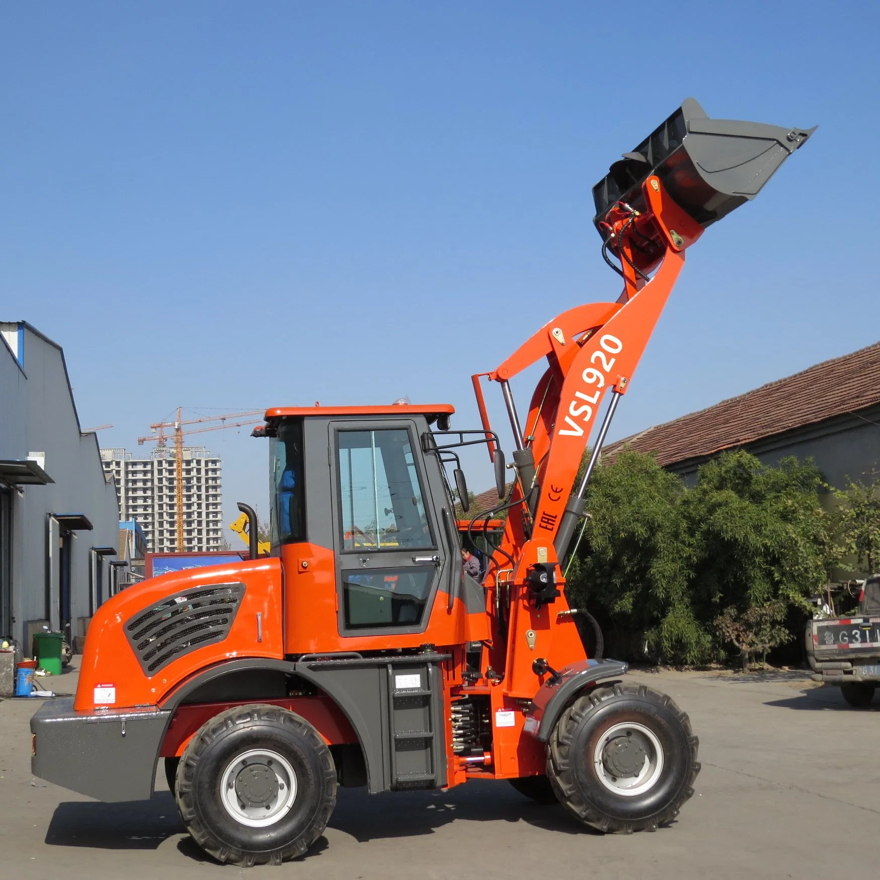 Earth Moving Machinery 2tons Small Wheel Loader in Stock for Sale