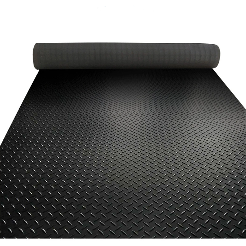 5 Bar Checker Pattern Rubber Roll Non Slip Plate Rubber Sheet Flooring Mats