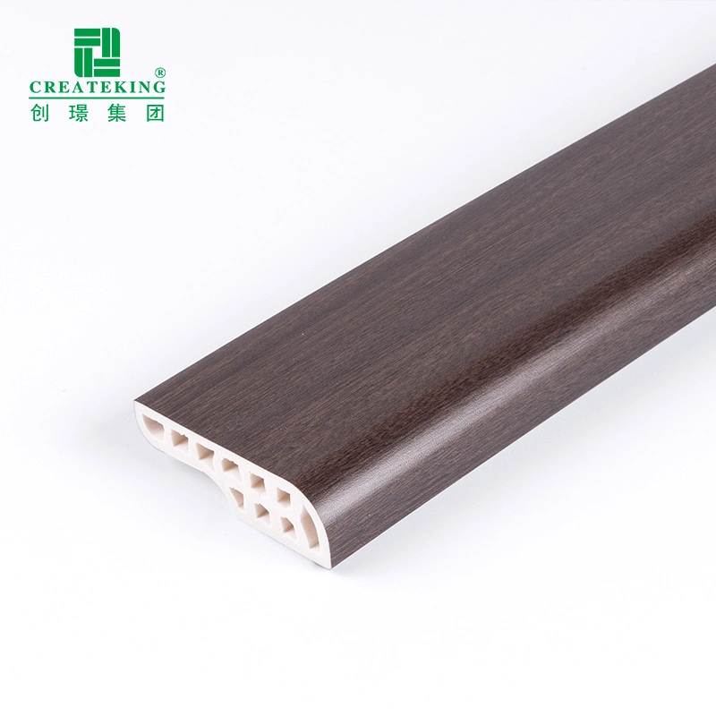 Fornecedor Foshan PVC durável Inserir piso piso Rodapé parede de protecção de base