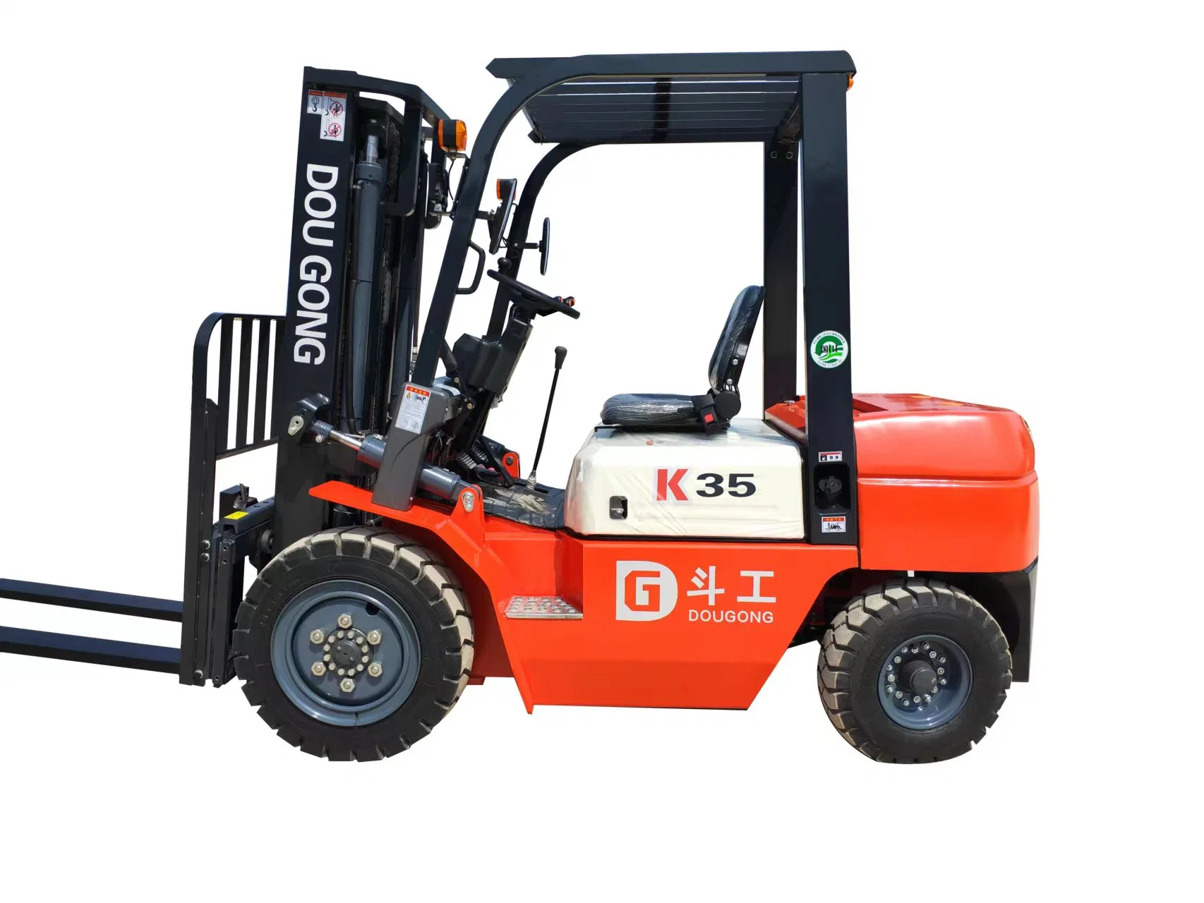 Hot Sale Hydraulic Forklift 3 Ton 3.5 Ton Lead Acid Battery