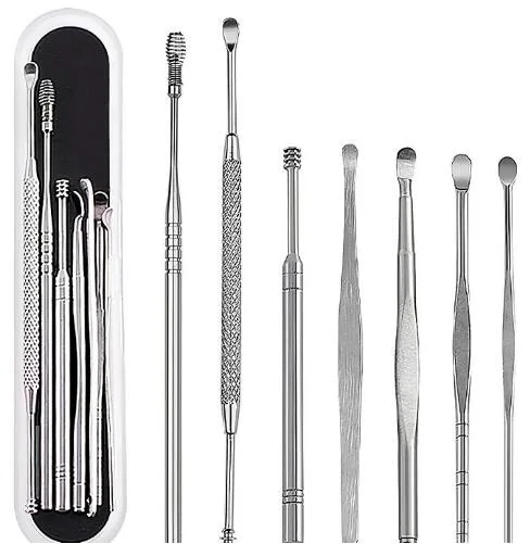 Stainless Steel Ear Cleaner Tool Earpick Set