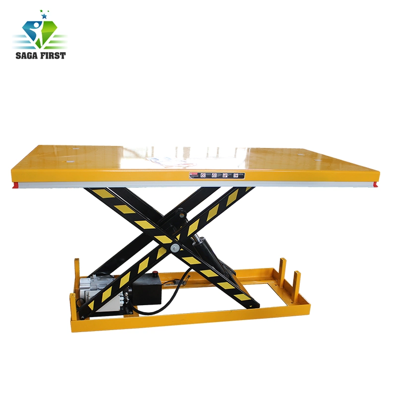 2000kg Cargo Goods Hydraulic Scissors Lift Tables Lifting Jack