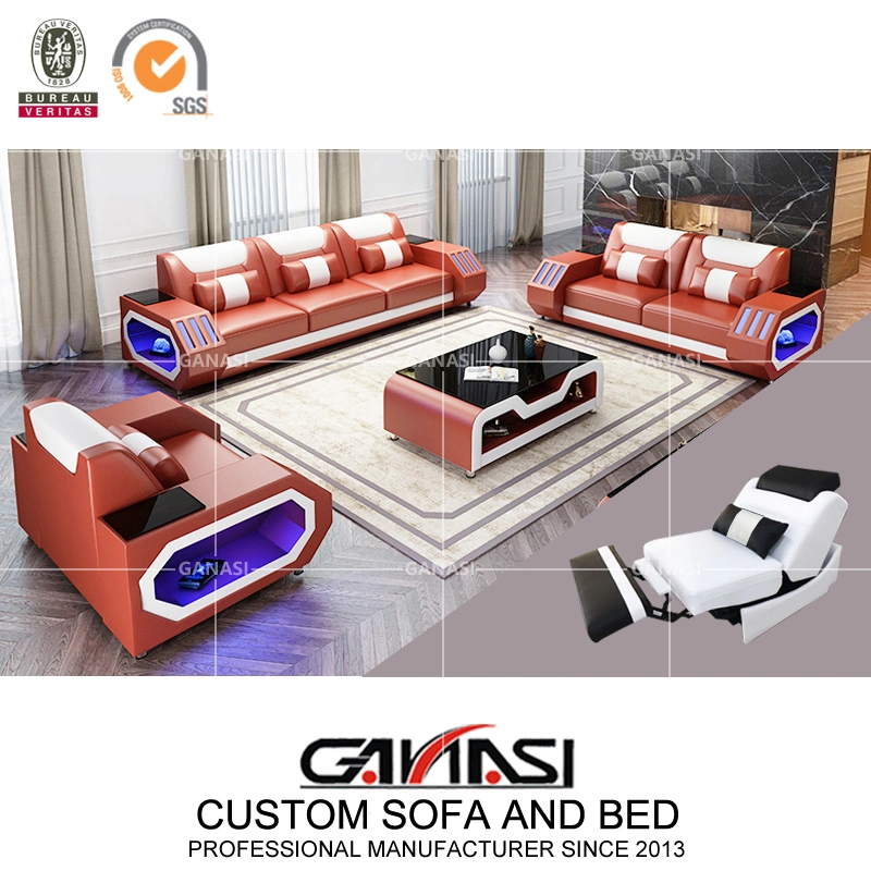 Modern Furniture, Home Recliner Living Room Furniture Sofas (G8046D)