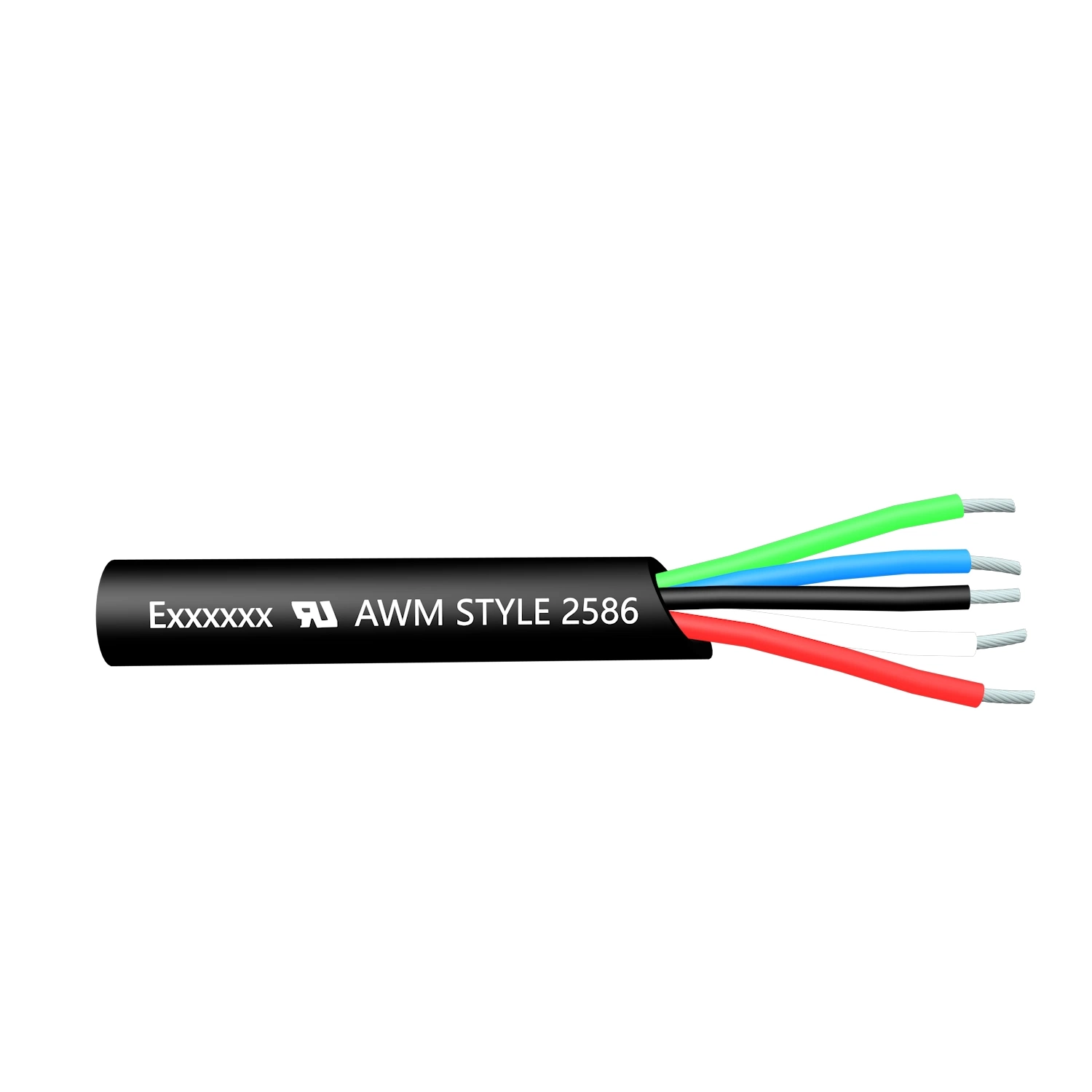 UL Awm 2586 0.6kv 1kv High Voltage UV Resistant Flexible Unscreened Cable