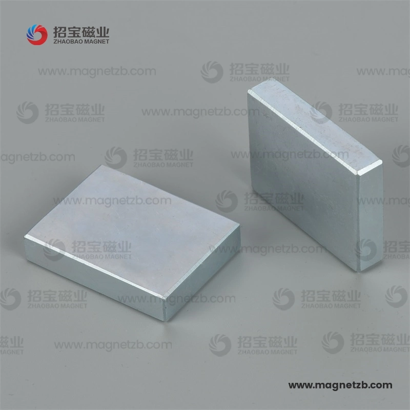 Customized Rare Earth Permanent Strong Magnetic Material High quality/High cost performance Sintered Low Grade Neodymium NdFeB Block Magnet Best Price for Electric Vehicle Motor