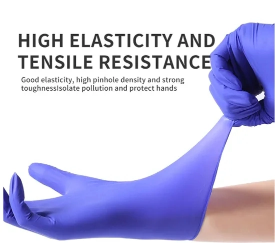 Nitrile Gloves Powder-Free Nitrile Inspection Gloves Disposable Surgical Gloves Latex