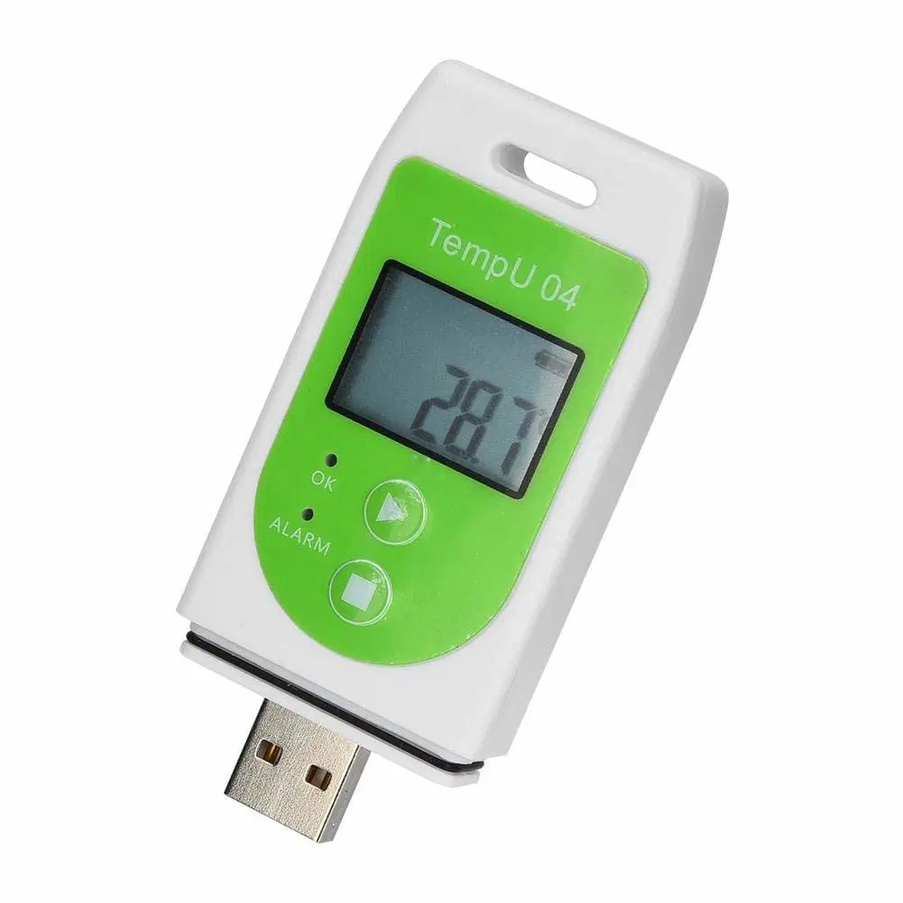 Temperature Data Logger USB Reusable Multiple Use Temperature Recorder