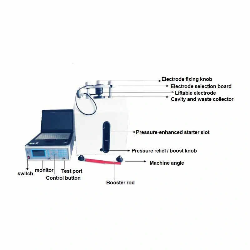 Conductor or Semiconductor Powder Conductivity Resistivity Measuring Instrument