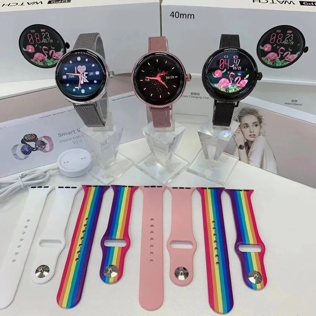 Up9 Smartwatch for Women with Music Playback, Long Battery Life, Fitness Tracker, and Sport Watch Features