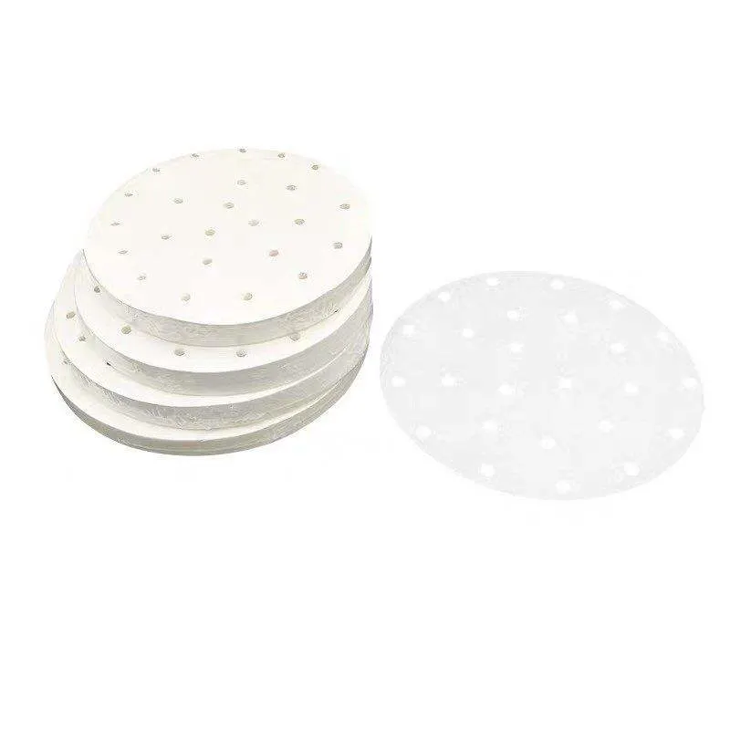 Perforated Parchment Liner Suitable for Round Steamer Paper