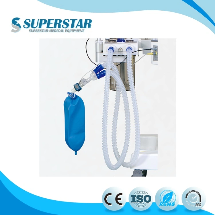 China Medical Equipment Supplier Anethesia Machine with Ventilator Anesthesia Machine S6100A