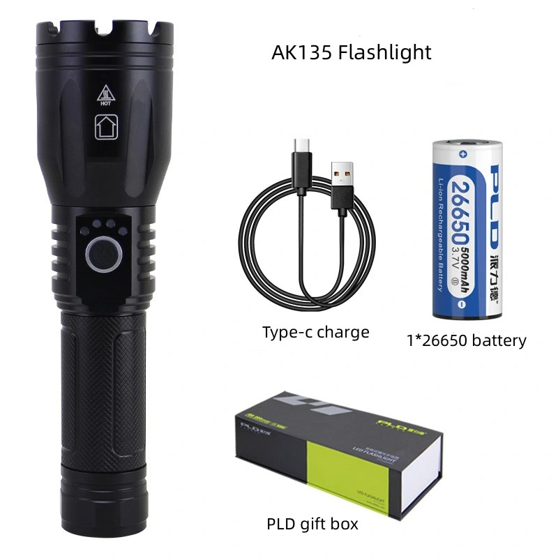 Super Bright Powerful Tactical Rechargeable LED Strong Torch