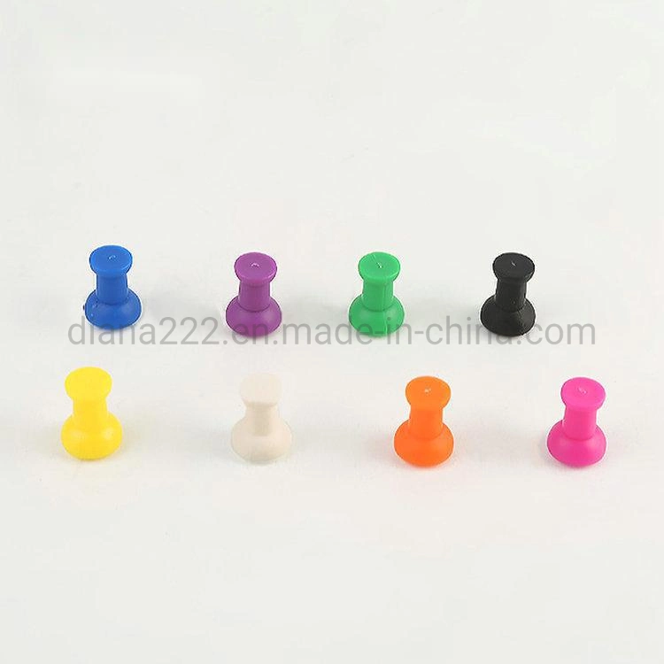 Büromagnete Bunte magnetische Push-Pins D27 Custom Whiteboard Magnet