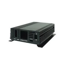 Black Anodized Extruded Aluminum Power Inverter Enclosure Box