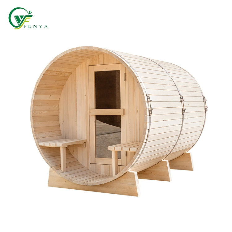 4 pessoa Fara infravermelho completo Spectrum Sauna Best Selling Garden Sauna a vapor seca ao ar livre