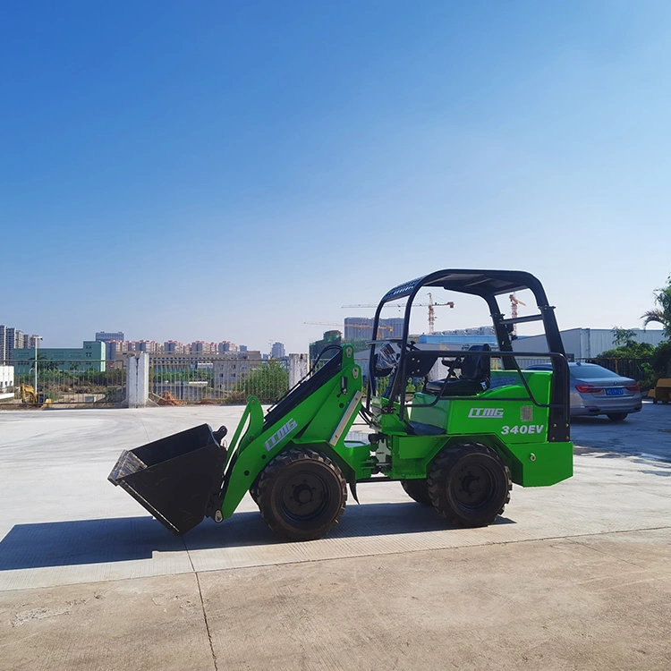 Small Ltmg Wheel Battery Loaders Mini Loader Electric with CE Factory Price