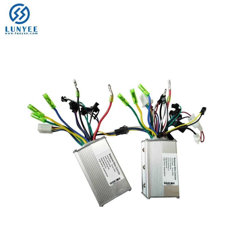 Hot Sale 350W 36V/ 48V Brushless Hub Motor Controller with Regenerative and Reverse Function