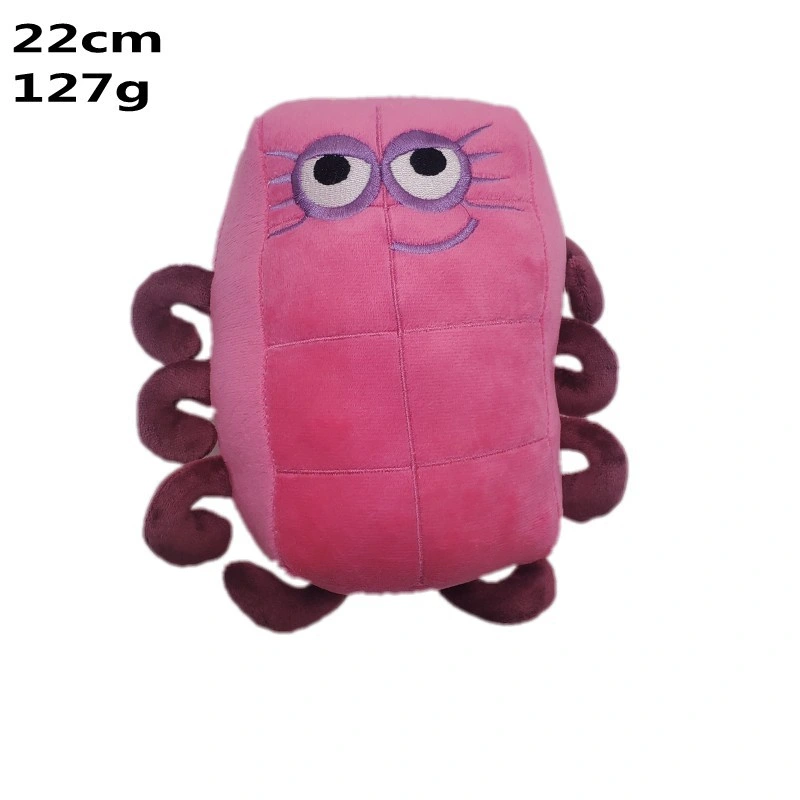 Wholesale/Supplier Numberblocks Plush Toys Number Stuffed Dolls Movie TV Series Cartoon Educational Toy Children Gift