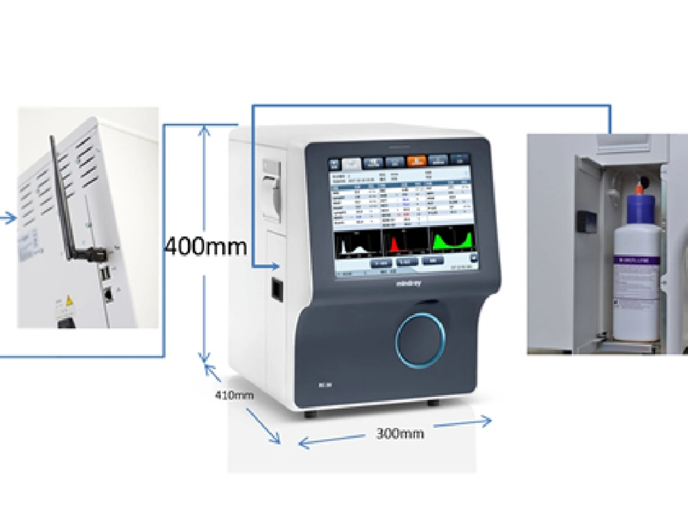 Mindray Auto Hematología Hematología Analyzer El analizador de BC30