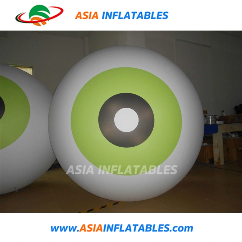 Gigante inflable Eye Ball para Outdoor Indoor decoración colgante