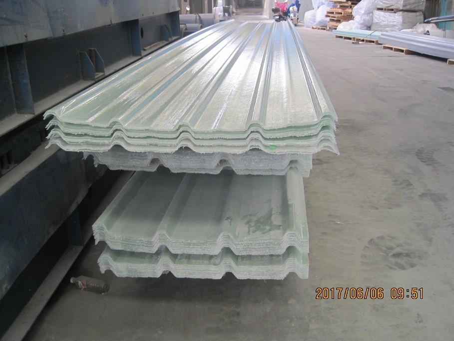 High quality/High cost performance  Transparent FRP Skylight Panel, FRP Roofing Sheets for European Market