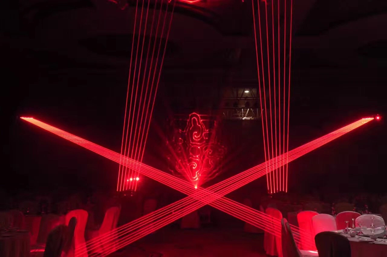 DMX перемещение головки лазерный бар этап в силу света для DJ клуба