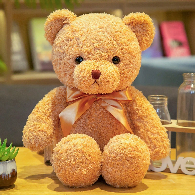 New Cute Teddy Bear Sitting Posture Baby Bear Doll Plush Doll Children&prime; S Birthday Gift