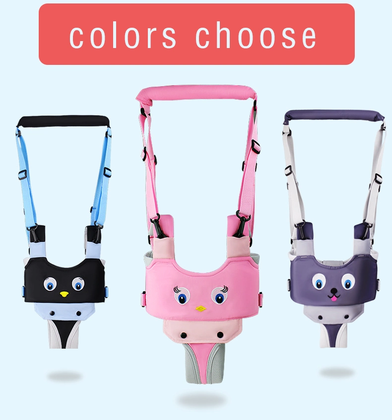 New Design Hand-Held Soft Comfortable Baby Toddler Assistant Learning Walking Baby Belt