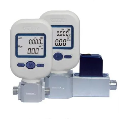 Digital Flow Meter for Gas Mass Compressed Air Nitrogen Oxygen Argon Carbon Dioxide