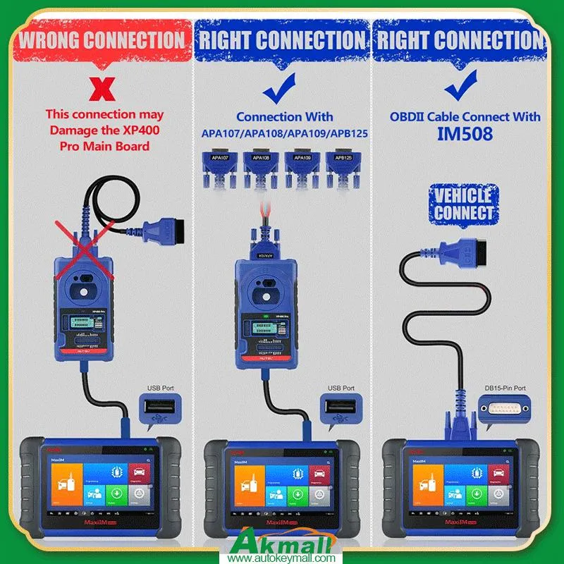 Autel Maxiim im508 IMMO escáner de control bidireccional del sistema completo de herramientas de diagnóstico automático programador clave