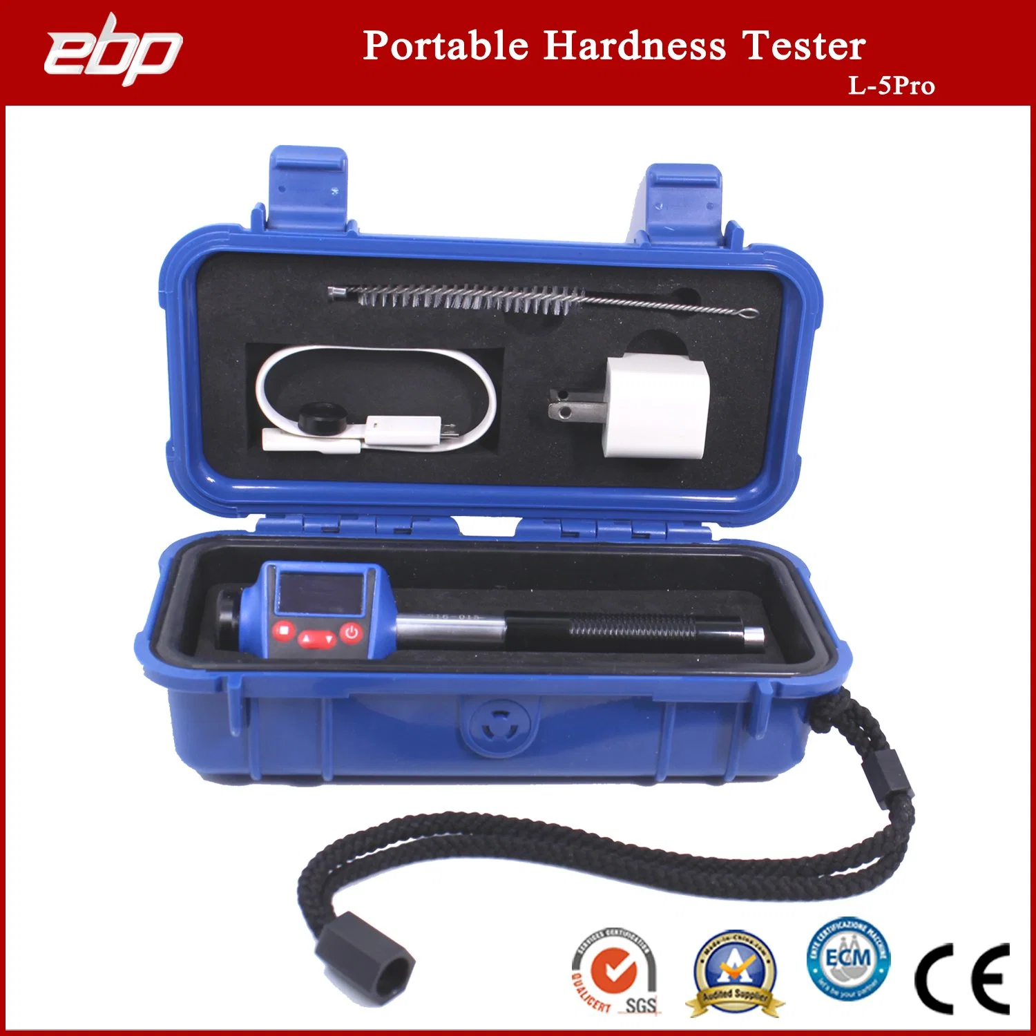 Compact Pencil Type Portable Digital Rebound Leeb Hardness Testing Equipment