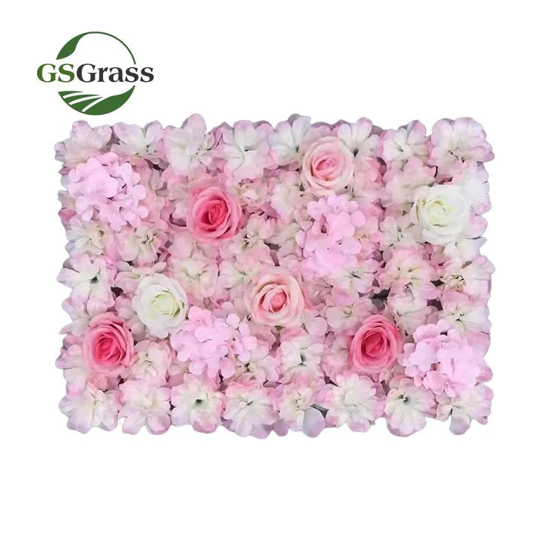 Popular Artificial Hydrangea Wall Plant 40*60cm Wedding Decoration Christmas