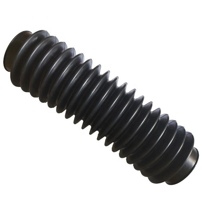 Universal Neoprene Flexible Accordion Cylinder Rubber Round Dust Bellow 4'' Hose Covers Boot Silicone Rubber Bellow