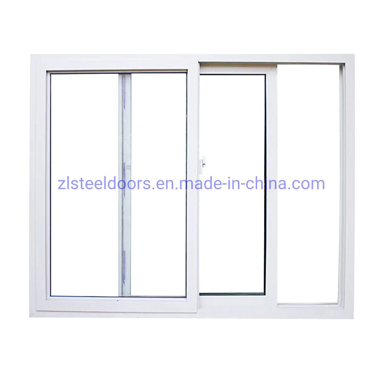 أمن منزلى يؤثر إعصار على زجاج مزدوج PVC Profile UPVC Windows شهادة CE ملفات تعريف UPVC المنزلقة على الطراز الأوروبي Windows و الأبواب