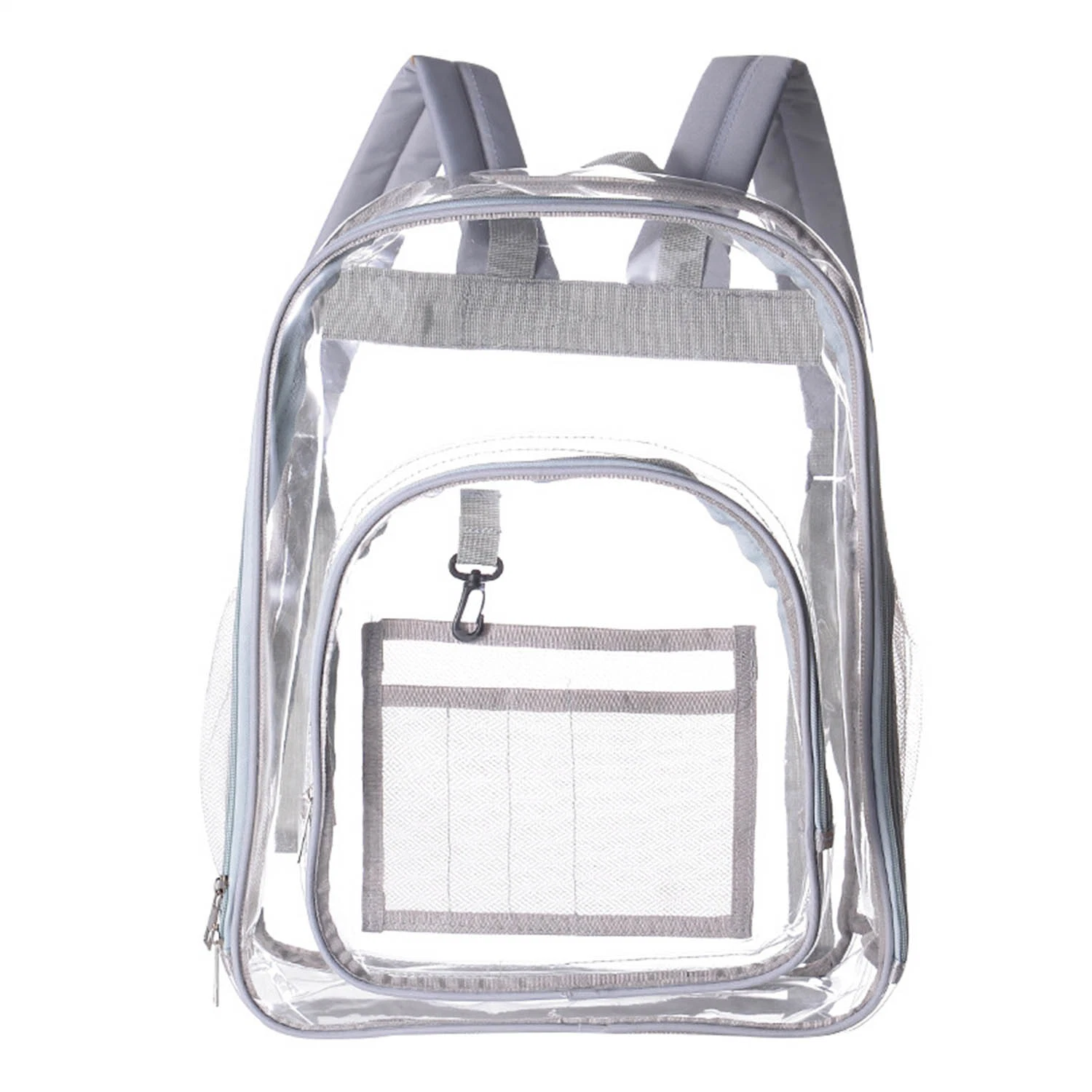 Große Kapazität klar PVC Rucksack Wasserdicht Schule transparente Büchertaschen Kinder Schultasche