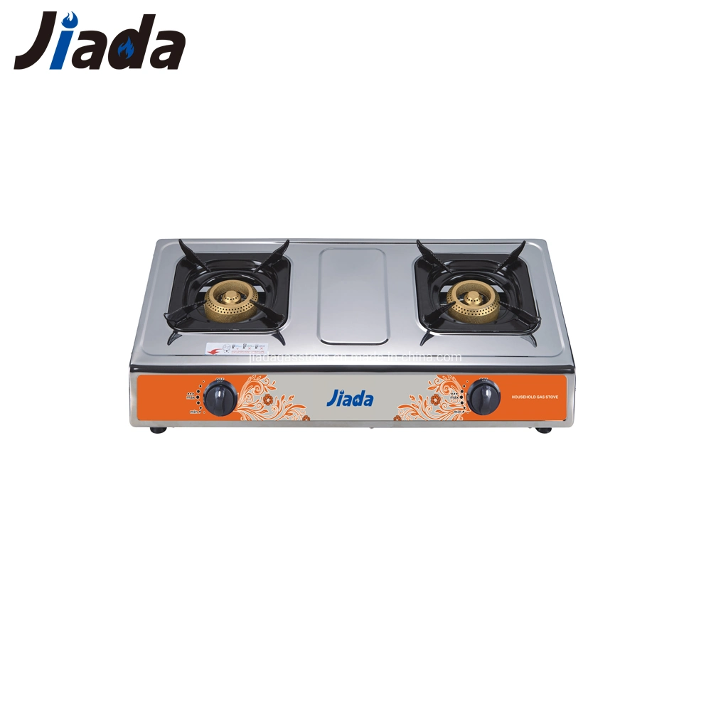Jd-Ds070 Duplo comercial chinesa de ferro fundido de gases de fundição da mesa de aluminio ignição automática