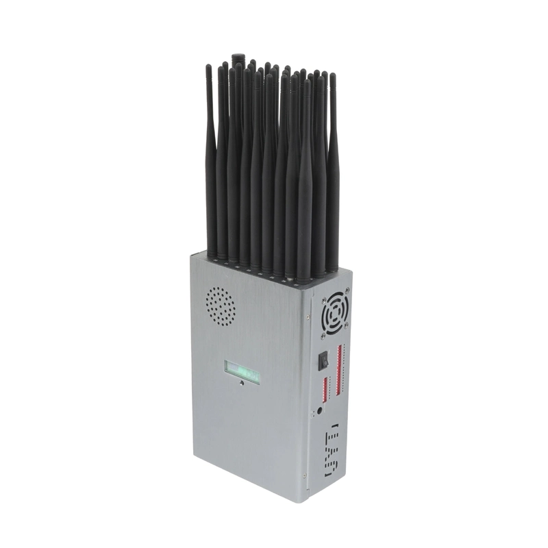Ordinateur de poche portable 27 antennes tous Téléphone Mobile 2g 3g 4g 5g GPS WiFi RF 315MHz 433MHz 868MHz Signal détecteur GPS VHF UHF Jammer Blocker