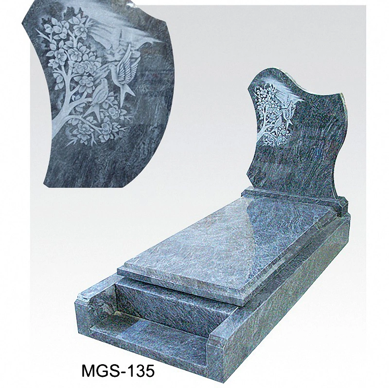 Factory Style Wholesale/Supplier France Granite Memorial Tombstone Headstone Monument