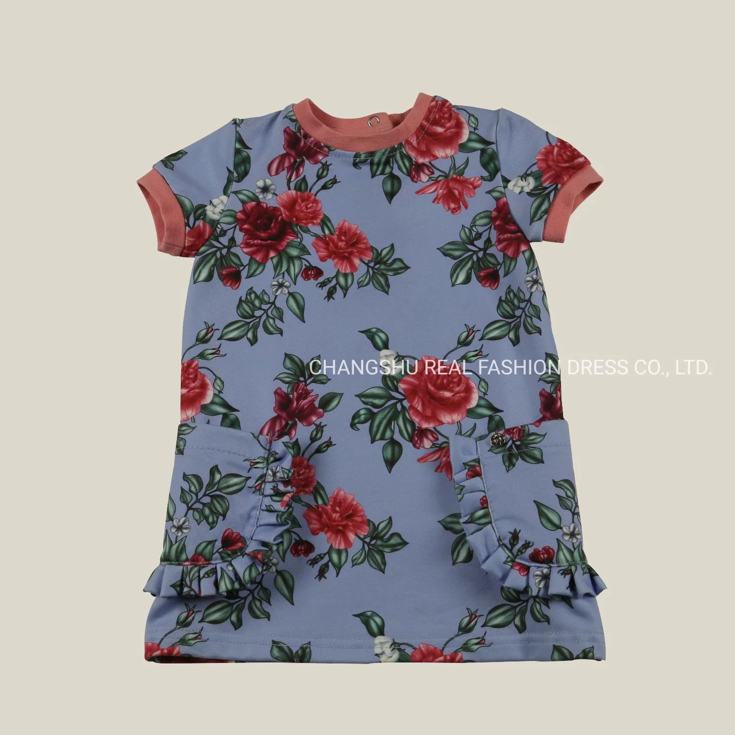 Baby Kids Children Clothing Girl Knitted Printed Top