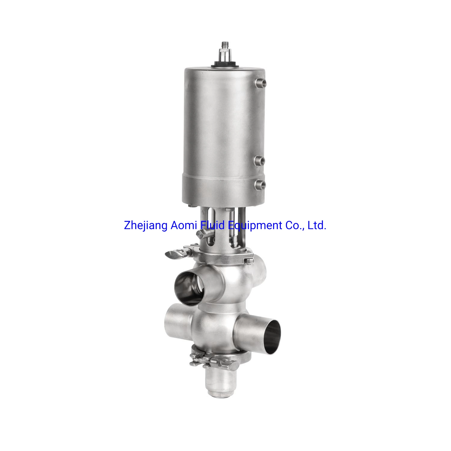 SS304 Pneumatic 63.5mm Mix-Proof Valve for CIP Recover