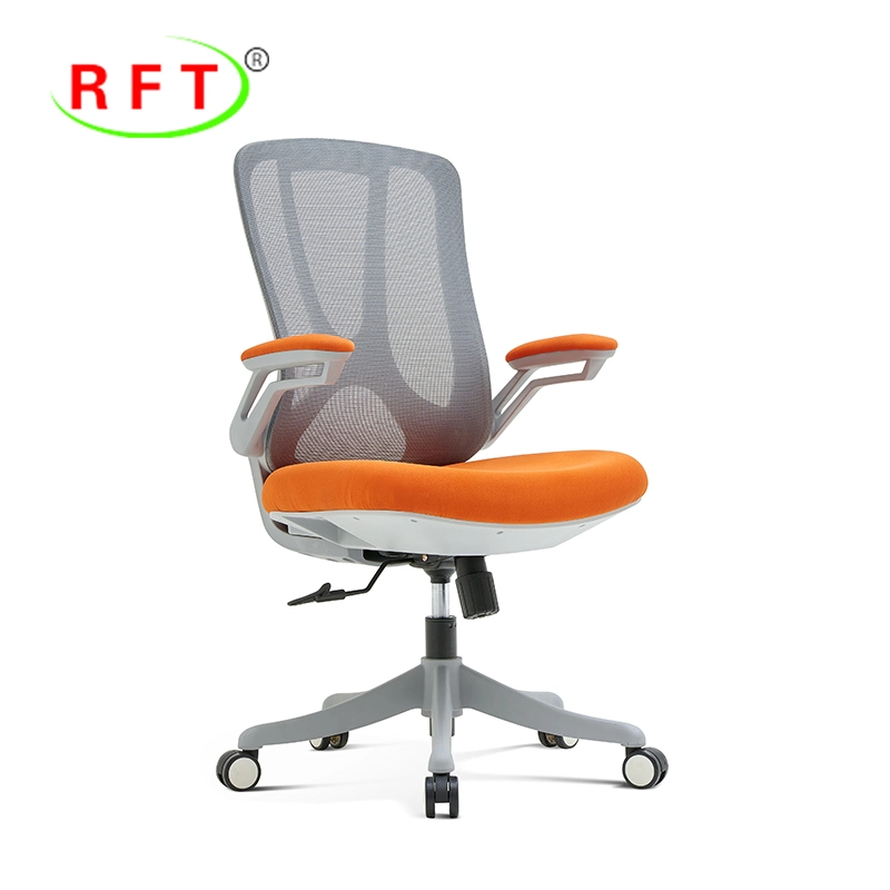 Foshan Office Furniture Factory Lumbar Support Mesh Swivel Boss Manger Chair