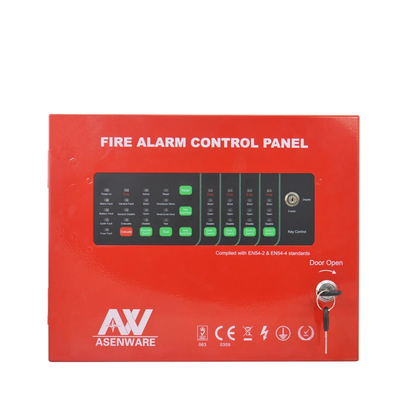 Network Backupbattery 24V Fire Alarm Monitor Panel