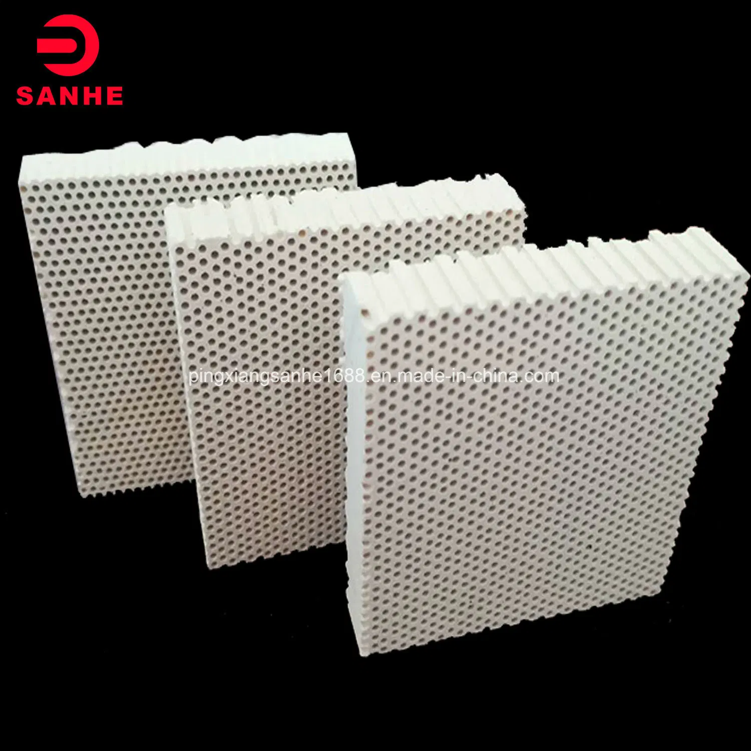 Infrared Honeycomb Ceramic Burner Sheet/Burning Plate for Barbecue 132X92X13mm