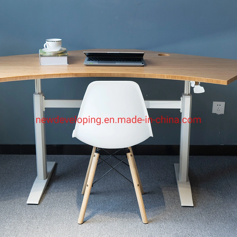 Природные бамбук эргономичный письменный стол, письменный стол цена