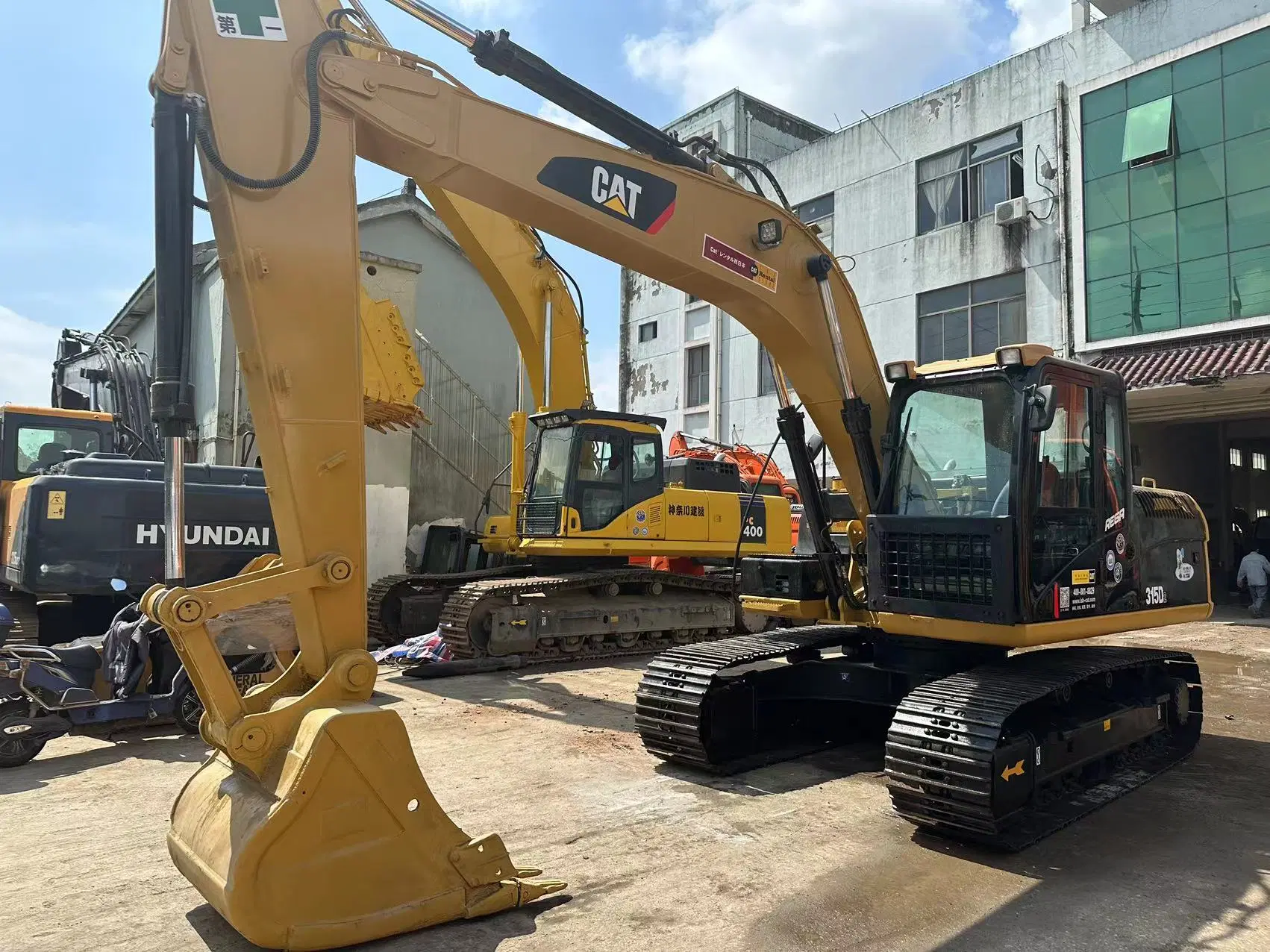 Cat 315D 315D2 315D2l 315D2gc 312D2 318d 320d2 320d Excavator, Used Cat 315, Earthmoving Medium Mining Machine