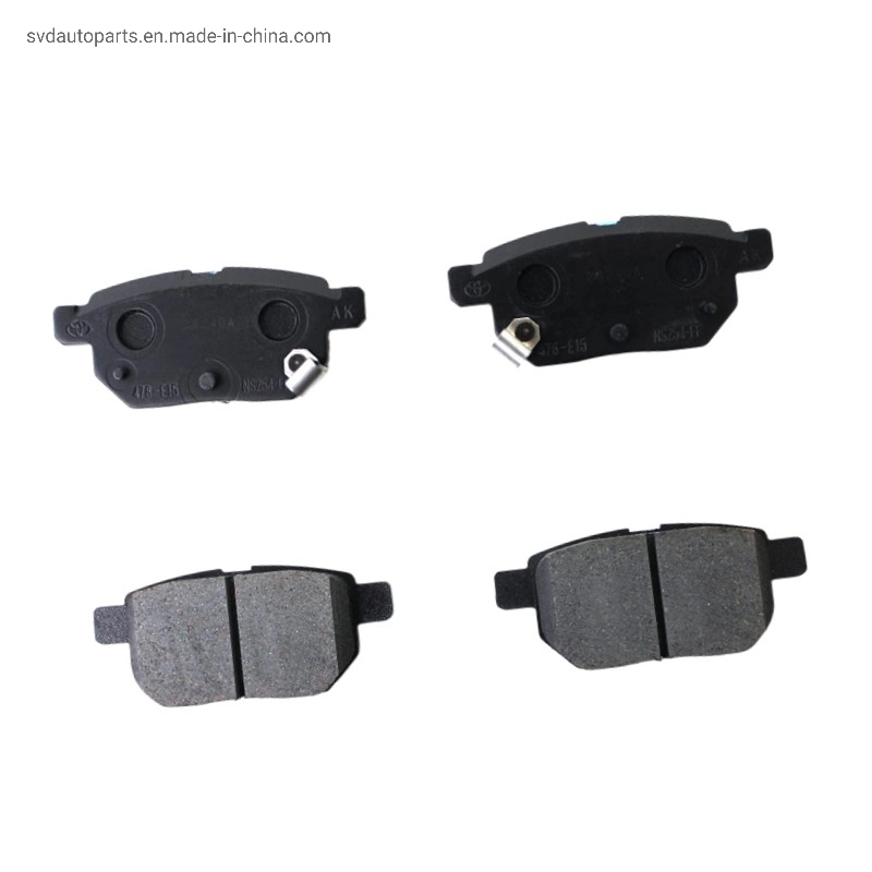 Svd Car Accessories Auto Brake Systems Truck Brake Pads for Toyota Corolla Saloon Prius 04466-02030 04466-02181 04466-12130