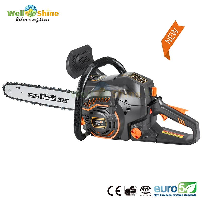 New Design Chainsaw CE GS Euv Approved 45cc Gasoline Chainsaw